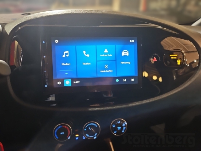 Foto 1 - Toyota Aygo X Teamplayer 1.0 ACC Apple CarPlay Android Auto DAB SHZ Spurhalteass., ginger beige / night sky blackmetallic / night sky