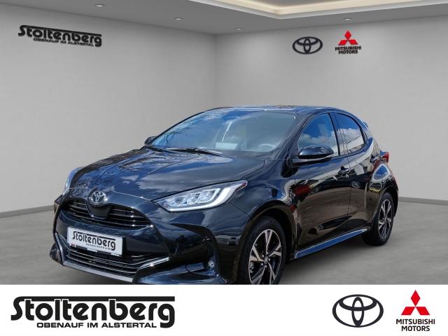 Foto 1 - Yaris 1.5 Dual-VVT-iE Hybrid Team D LED ACC Apple CarPlay Android Auto Musikstreaming, mysticschwarz mica