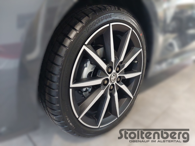 Foto 1 - Yaris 1.5 Dual-VVT-iE Hybrid GR Sport, storm grey (grau)