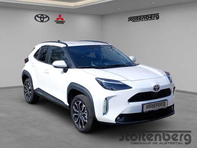 Foto 1 - Toyota Yaris Cross Teamplayer 1.5 Hybrid *Navi LED Apple CarPlay Android Auto Klimaautom Musikstreaming, super white 2 (weiss)
