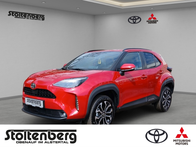 Foto 1 - Toyota Yaris Cross Teamplayer 1.5 Hybrid Navi LED Apple CarPlay Android Auto Klimaautom Musikstreaming, emotional red 2 (rot)