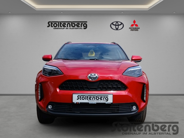 Foto 1 - Toyota Yaris Cross Teamplayer 1.5 Hybrid Navi LED Apple CarPlay Android Auto Klimaautom Musikstreaming, emotional red 2 (rot)